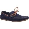 Hush Puppies Mens Reuben Shoes - Navy -Shoe Sales Shop HushPuppies Reuben Navy 1 7
