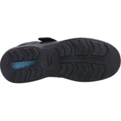 Hush Puppies Mens Roman Velcro Shoes - Black -Shoe Sales Shop HushPuppies Roman Black 3 5