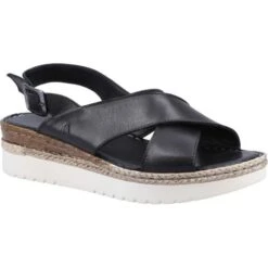 Hush Puppies Womens Saphira Sandals - Black
