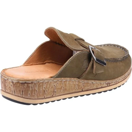 Hush Puppies Womens Sorcha Clogs - Khaki 5 Hush Puppies Womens Sorcha Clogs - Khaki - Image 3