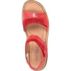 Josef Seibel Womens Debra 19 Sandals - Rot Kombi -Shoe Sales Shop JosefSeibel Debra19 RotKombi 2 7
