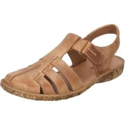 Josef Seibel Womens Rosalie 48 Sandals - Cognac -Shoe Sales Shop JosefSeibel Rosalie48 Cognac 1 7