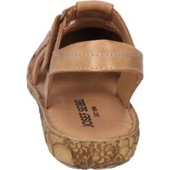Josef Seibel Womens Rosalie 48 Sandals - Cognac -Shoe Sales Shop JosefSeibel Rosalie48 Cognac 4 7