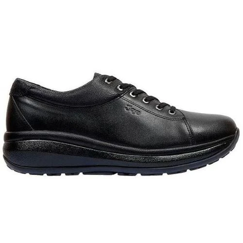 Joya Womens Athena Leather Shoes - Black 4 Joya Womens Athena Leather Shoes - Black - Image 2