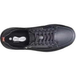 Joya Mens Bruno Trainers - Black -Shoe Sales Shop Joya Bruno Black 5 10