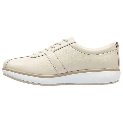Joya Womens Emma Emotion Leather Lace Up Shoes - Cream 4 Joya Womens Emma Emotion Leather Lace Up Shoes - Cream - Image 2