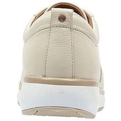 Joya Womens Emma Emotion Leather Lace Up Shoes - Cream 8 Joya Womens Emma Emotion Leather Lace Up Shoes - Cream - Image 6