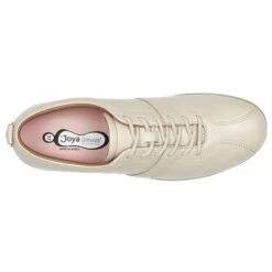 Joya Womens Emma Emotion Leather Lace Up Shoes - Cream 11 Joya Womens Emma Emotion Leather Lace Up Shoes - Cream -Shoe Sales Shop Joya Emma Cream 5 24