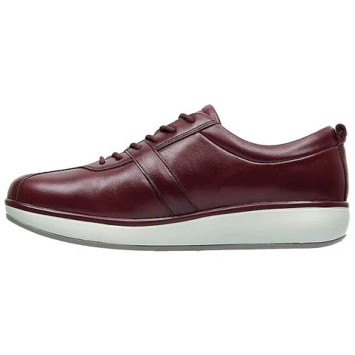 Joya Womens Emma Trainers - Dark Red 5 Joya Womens Emma Trainers - Dark Red - Image 3