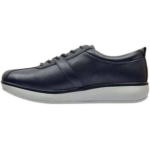 Joya Womens Emma Emotion Leather Lace Up Shoes - Navy 4 Joya Womens Emma Emotion Leather Lace Up Shoes - Navy - Image 2