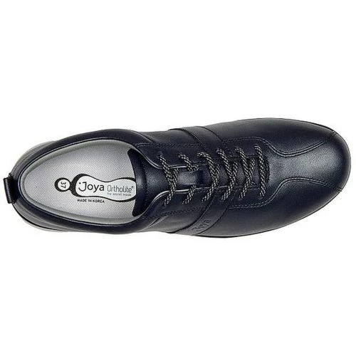 Joya Womens Emma Emotion Leather Lace Up Shoes - Navy 5 Joya Womens Emma Emotion Leather Lace Up Shoes - Navy - Image 3