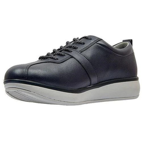 Joya Womens Emma Emotion Leather Lace Up Shoes - Navy 6 Joya Womens Emma Emotion Leather Lace Up Shoes - Navy - Image 4
