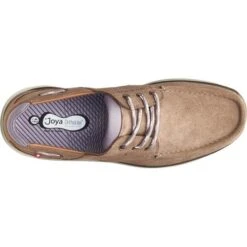 Joya Mens Havana Leather Boat Style Shoes - Light Brown -Shoe Sales Shop Joya Havanna LightBrown 5 29