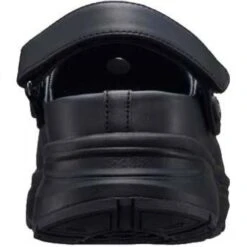 Joya Mens IQ SR Slip Resistant Leather Clog Shoes - Black -Shoe Sales Shop Joya IQSRM Black 4 19