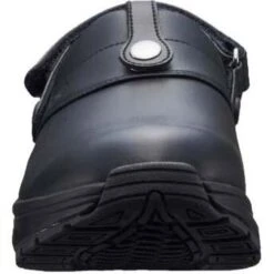 Joya Womens IQ SR Slip Resistant Leather Clog Shoes - Black -Shoe Sales Shop Joya IQSRW Black 2 23