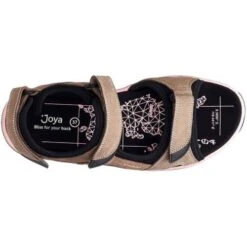 Joya Womens Komodo Adjustable Sandal - Light Brown -Shoe Sales Shop Joya Komodo LightBrown 5 13