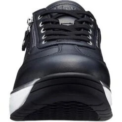 Joya Womens Laura Casual Leather Trainers - Black -Shoe Sales Shop Joya Laura Black 2 23