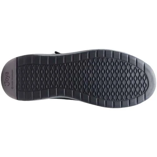 Joya Womens Laura Casual Leather Trainers - Black II 7 Joya Womens Laura Casual Leather Trainers - Black II - Image 5