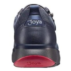 Joya Womens Laura Casual Leather Trainers - Dark Blue -Shoe Sales Shop Joya Laura DkBlue 5 24