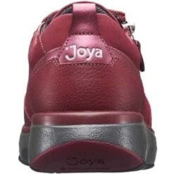 Joya Womens Laura Casual Leather Trainers - Red 11 Joya Womens Laura Casual Leather Trainers - Red -Shoe Sales Shop Joya Laura Red 4 11