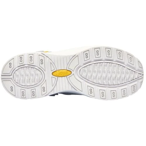 Joya Mens IQ ESD Leather Clog Shoes - White 5 Joya Mens IQ ESD Leather Clog Shoes - White - Image 3