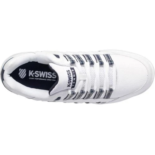 K-Swiss Mens Court Prestir Tennis Shoes - White Navy 9 K-Swiss Mens Court Prestir Tennis Shoes - White Navy - Image 7