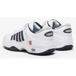 K Swiss Defier Mens Tennis Shoes - White Dress Blue Red 11 K Swiss Defier Mens Tennis Shoes - White Dress Blue Red -Shoe Sales Shop KSwiss DefierRS WtHiBluRed 1 18