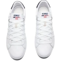 K-Swiss Mens Lozan II Trainers - White Deep Lake Peacoat -Shoe Sales Shop KSwiss LozanII WtDeepLakeNavy 4 10