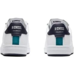 K-Swiss Mens Lozan II Trainers - White Deep Lake Peacoat -Shoe Sales Shop KSwiss LozanII WtDeepLakeNavy 6 10
