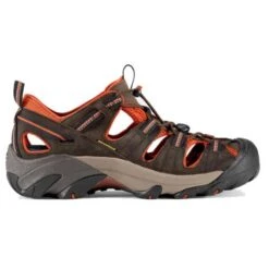 Keen Mens Arroyo II Waterproof Sandals - Black Olive Bombay Brown -Shoe Sales Shop Keen ArroyoII BlackOliveBombay 1 21