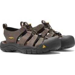 Keen Mens Newport Waterproof Sandals - Bison -Shoe Sales Shop Keen Newport Bison 7 28