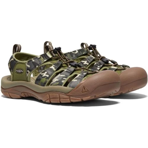 Keen Mens Newport H2 Sandals - Camo Olive Drab 8 Keen Mens Newport H2 Sandals - Camo Olive Drab - Image 6
