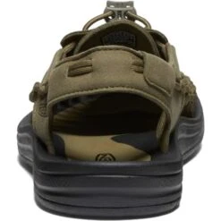 Keen Mens UNEEK Walking Sandals - Dark Olive Black -Shoe Sales Shop Keen Uneed DarkOliveDrab 1 10