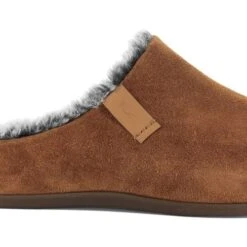 Strive Mens Luxembourg Slippers - Classic Tan -Shoe Sales Shop LUXEMBOURG Classic Tan Logo 5