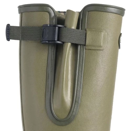 Le Chameau Womens Vierzon Jersey Lined Wellies Rain Boots - Vert Vierzon 6 Le Chameau Womens Vierzon Jersey Lined Wellies Rain Boots - Vert Vierzon - Image 4