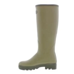 Le Chameau Womens Vierzonord Neoprene Lined Wellies Rain Boots - Vert -Shoe Sales Shop LeChameau Vierzonord Vert jpg03 6