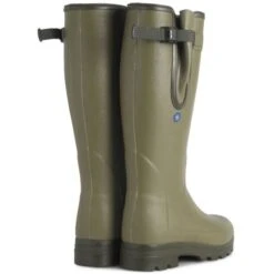Le Chameau Mens Vierzonord Plus 5mm Neo Wellies - Vert Vierzon -Shoe Sales Shop LeChameau VierzonordPlus Vert 3 8