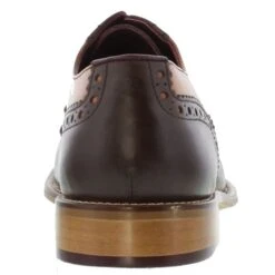 London Brogues Mens Gatsby Shoes - Tan Brown 15 London Brogues Mens Gatsby Shoes - Tan Brown -Shoe Sales Shop LondonB Gatsby TanBrownLeather04 7