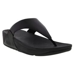 FitFlop Womens Lulu Toe Post Leather Flip Flop Sandals - Black 13 FitFlop Womens Lulu Toe Post Leather Flip Flop Sandals - Black -Shoe Sales Shop LuLuLthToePost Black MAIN559398