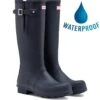 Hunter Mens Original Side Adjustable Boots - Navy 1 Hunter Mens Original Side Adjustable Boots - Navy -Shoe Sales Shop MOriginalSideAdj Navy 2NEW614366