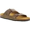 Plakton Mens Seth Malaga Adjustable Slide Sandals - Kaki Green -Shoe Sales Shop Malaga 175857 KAKI731X 02855709