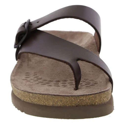Mephisto Womens Helen Toe Post Sandals - Chestnut Dark Brown 6 Mephisto Womens Helen Toe Post Sandals - Chestnut Dark Brown - Image 4