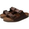 Mephisto Mens Mule Nerio Scratch Adjustable Sandal - Dark Brown -Shoe Sales Shop Mephisto Nerio DarkBrown 1 8