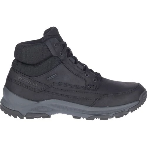 Merrell Mens Anvik 2 Mid Waterproof Walking Boot - Black 5 Merrell Mens Anvik 2 Mid Waterproof Walking Boot - Black - Image 3