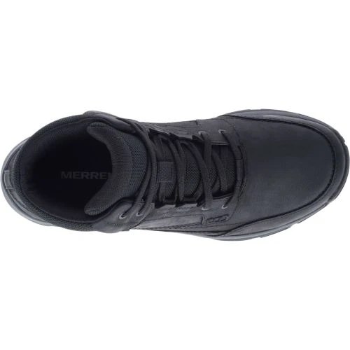 Merrell Mens Anvik 2 Mid Waterproof Walking Boot - Black 11 Merrell Mens Anvik 2 Mid Waterproof Walking Boot - Black - Image 9