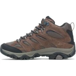 Merrell Mens Moab 3 Mid GTX Waterproof Walking Hiking Boots - Bracken -Shoe Sales Shop Merrell MOAB3MidGtx Bracken 3 9