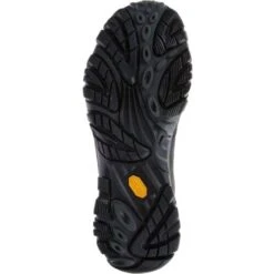 Merrell Mens Moab Adventure Moc Slip On Shoes - Black -Shoe Sales Shop Merrell MOABAdventureMoc Black 5 31