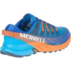 Merrell Mens Agility Peak 4 Vegan Trail Running Shoes - Tahoe -Shoe Sales Shop Merrell MensAgilityPeak4 Tahoe 6 20