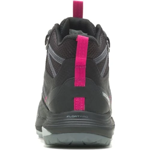 Merrell Womens Siren 4 Mid GTX Waterproof Boots - Black 5 Merrell Womens Siren 4 Mid GTX Waterproof Boots - Black - Image 3