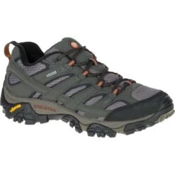 Merrell Mens Moab 2 GTX Waterproof Walking Shoes - Beluga -Shoe Sales Shop Merrell WmsMoab2GTXRT Beluga 7 55